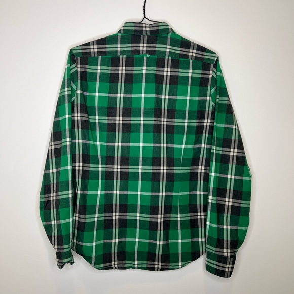 Express Plaid Stretch Corduroy Shirt - Medium - Picture 2 of 2